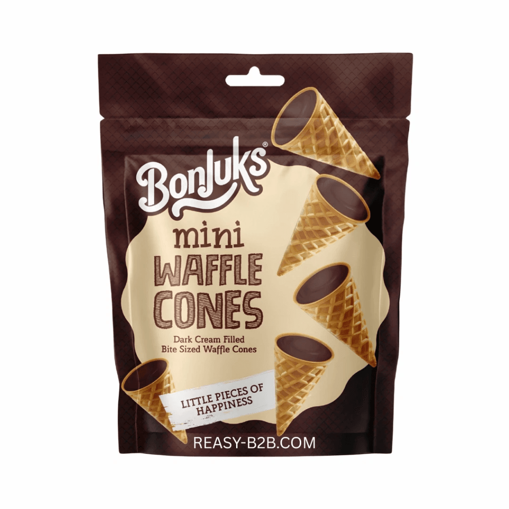 Bonjuks Mini Cornet Dark Chocolate
