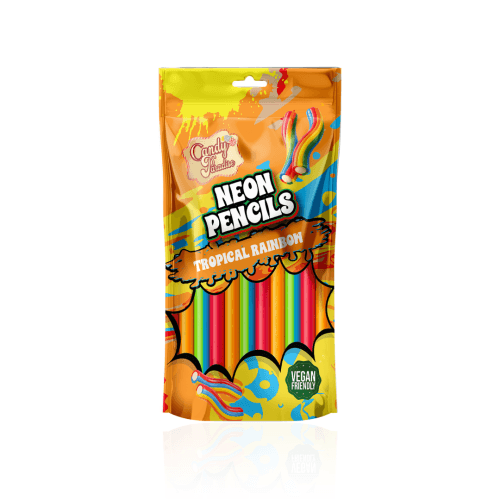 Candy Paradise Neon Pencils Tropical Rainbow