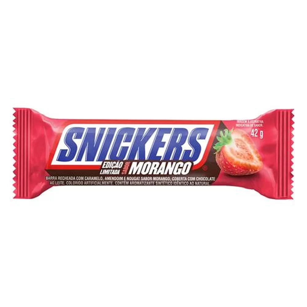 Snickers Morango Strawberry